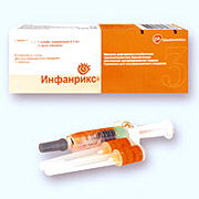 Инфанрикс (инструкция, краткое описание)