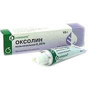 Оксолиновая мазь инструкция по применению